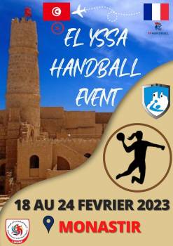 ELYSSA HANDBALL EVENT   du 18 au 24 février 2023 en Tunisie